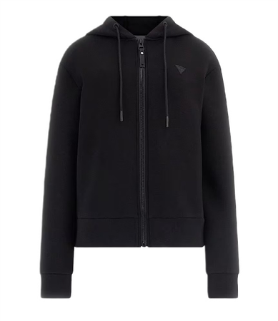 Bluza Damska Guess ALLIE SCUBA HOODIE V3RQ11K7UW2-JBLK Czarna XS