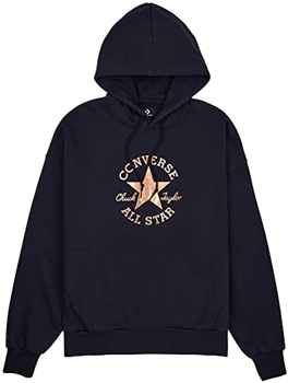 Converse Bluza z kapturem logo Chuck Taylor czarna XS