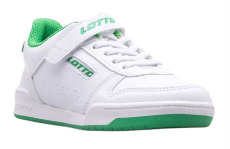 LOTTO TOCO BC K buty sneakers dla chłopca białe