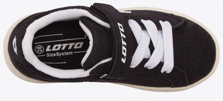 LOTTO YARIN K buty sneakers dzieci-unisex czarne