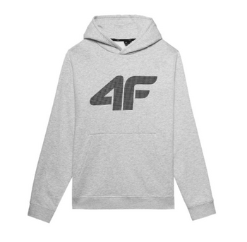 Bluza dresowa z kapturem męska 4F M1464 szara rozm. S