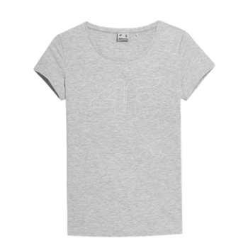 4F Koszulka damska gładka t-shirt AW23TTSHF0907-27M