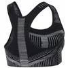 Nike Biustonosz Damski Sportowy FE/NOM Flyknit Bra czarno-szary XS
