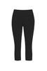 Legginsy damskie 3/4 Skechers Goflex HW Capri czarne wysoki stan XS