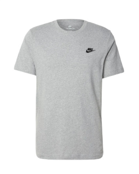 Nike T-shirt męski szary bawełniany Nsw Club Tee S