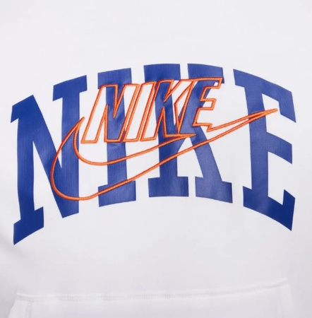 Bluza z kapturem męska Nike Club Fleece biała rozm. XXL