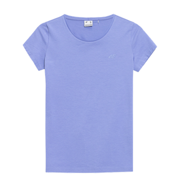 4F Koszulka damska gładka t-shirt AW23TTSHF0906-32S