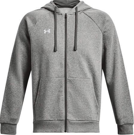 Bluza męska Under Armour Rival Fleece FZ Hoodie szara rozm. S