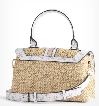 GUESS Torebka Damska Listoniszka Kasinta Raffia HWSG8417200-WLT