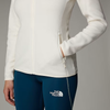 The North Face W 100 GLACIER FZ - EU White Dune-NPF