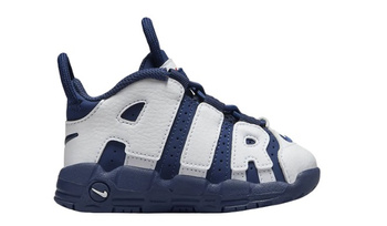 NIKE AIR MORE UPTEMPO KI BT buty sneakers dzieci-unisex białe