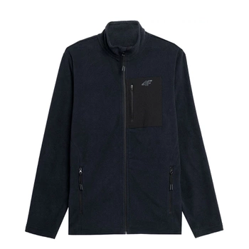 4F Ciepły Polar męski ze stójką AW23TFLEM122-30S