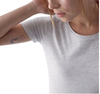 Koszulka damska bawełniana 4F TSHIRT F1845 szara luźny krój na codzień XS