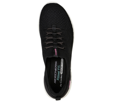 Skechers Buty Damskie D'Lux Comfort Bonus Prize 104335-BKW