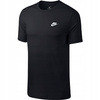 Nike Sportwear T-shirt Męski Koszulka Czarna XS