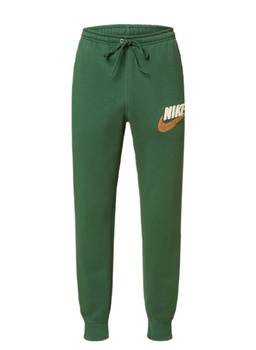 Spodnie dresowe z polaru męskie Nike Club Fleece zielone rozm. S
