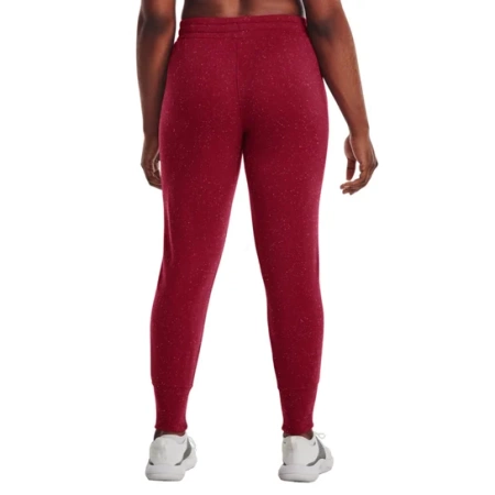 Spodnie dresowe damskie Under Armour Rival Fleece Joggers czerwone L