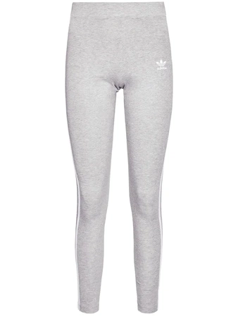 Legginsy damskie adidas Classics 3-Stripes GN4506 Szary Tight Fit 40