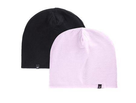 4F Czapka Beanie Dwustronna Dziewczęca JAW23ACAPF260-52S