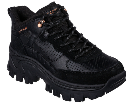 Buty trekkingowe damskie SKECHERS HI-RYZE KEWL AVE czarne ekoskóra 39 EU