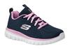 SKECHERS Buty Sportowe Damskie GRACEFUL GET CONNECTED Granatowe 38 EU