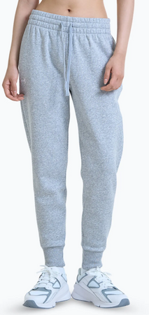 Spodnie damskie Under Armour Rival Fleece Jogger szare rozm. M