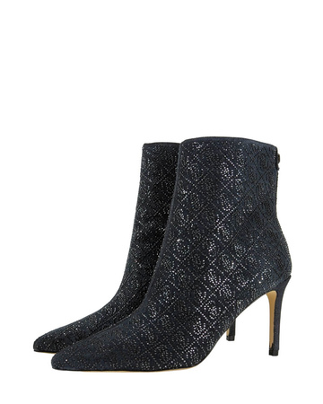 Guess Botki Damskie Dafina FL7DFNFAL10-BLACK