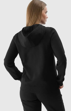 Bluza damska z kapturem rozpinana 4F F1467 czarna rozm. XS