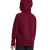 Bluza dresowa damska Under Armour Rival Fleece Hoodie burgund bawełna L