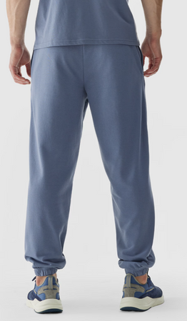 Spodnie dresowe joggery męskie 4F CAS M0785 niebieskie rozm. XXL