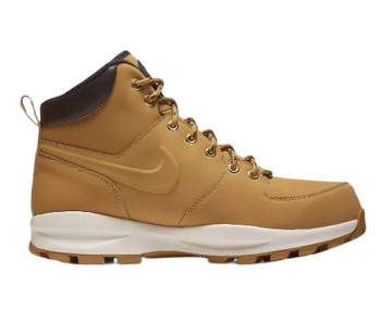 Buty męskie zimowe NIKE MANOA Leather brązowe wygodne 44 EU