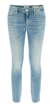 Spodnie denimowe fason skinny model GUESS CURVE X niebieskie rozm. 26