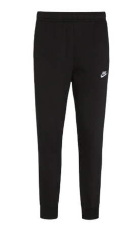 Spodnie dresowe męskie Nike Sportswear Club Fleece czarne bawełniane  XXL