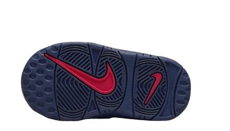 NIKE AIR MORE UPTEMPO KI BT buty sneakers dzieci-unisex białe