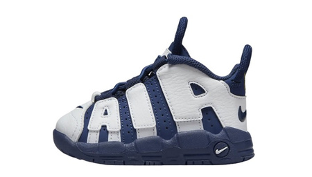 NIKE AIR MORE UPTEMPO KI BT buty sneakers dzieci-unisex białe