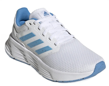 Adidas Buty Damskie Sportowe Galaxy 6 białoniebieskie stylowe 41 1/3 EU