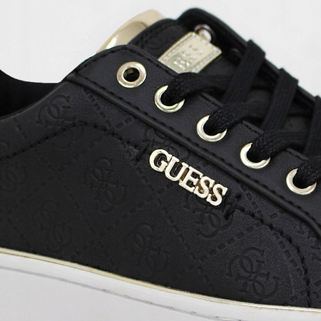 GUESS BECKIE Sneakersy Damskie FL5BEKFAL12-BLKBL