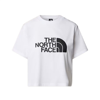 The North Face W SS EASY RELAXED CROPP TNF WHI, X Small