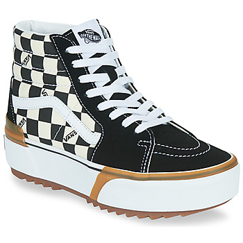 VANS Buty-Trampki CHECKERBOARD SK8-HI STACKED VN0A4BTWVLV 