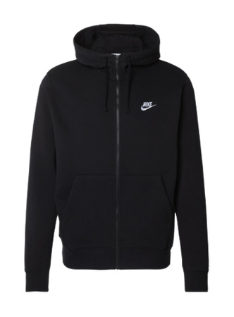 Bluza Męska Nike  Sportwear Club Hoodie FZ czarna M