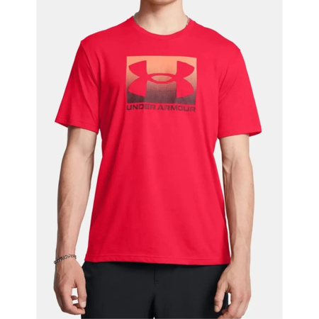 Koszulka męska t-shirt Under Armour Boxed Sports Updates SS czerwona S