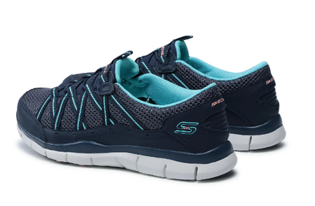 Skechers Buty Damskie Sportowe My Busines Granatowe 36 EU