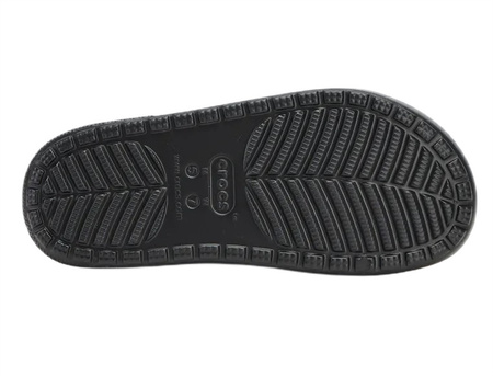 Klapki ocieplane unisex CROCS Classic Cozzzy Sandal Blk/Blk czarne 37-38 EU