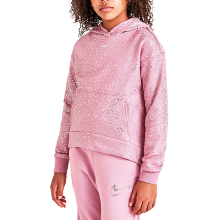 Nike Bluza Dziecięca Sportswear Fleece Print Metalic DV3225-698