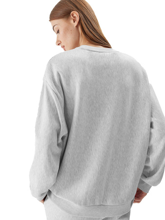 4F Bluza dresowa uniwersalna uniseks oversize szara XL