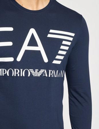 Longsleeve męskie EMPORIO ARMANI 6KPT30-1554 Granatowy Regular Fit XL