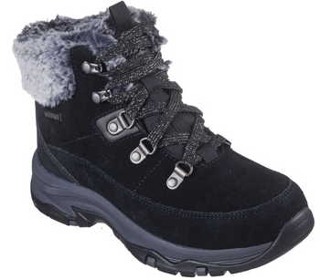 Buty zimowe damskie SKECHERS MODERN COMFORT WINTER czarne 35,5 EU