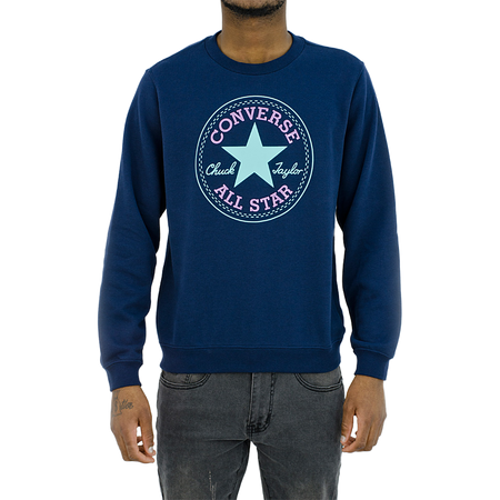 Converse Sweter CHUCK PATCH COUNTER CLIMATE CREW granatowy XS