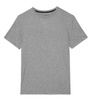 T-shirt męski regular koszulka sportowa 4F szara gładka szybkoschnąca S