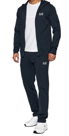 Męski komplet dresowy EA7 EMPORIO ARMANI MENS SUIT SET granatowy S
